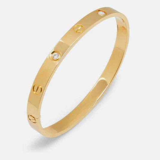 Bracelet Kada - 18K Gold Plated, Waterproof and Anti-Tarnish